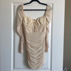 Cream color mini dress from ohPolly